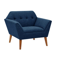 Load image into Gallery viewer, Modern Lounge Chair With Button Tufting
