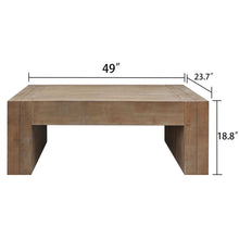 Load image into Gallery viewer, Minimalist Rectangular Center Table For Living Room
