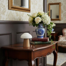Load image into Gallery viewer, Hand Painted Tabletop Sculpture - Brown / White
