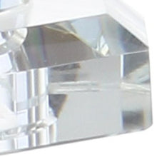 Load image into Gallery viewer, 25" Novelty Table Lamp LED With Drum Shade - Clear / Pearl Silver
