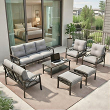 Load image into Gallery viewer, Patio Furniture Set With Coffee Table And Cushions For Backyard
