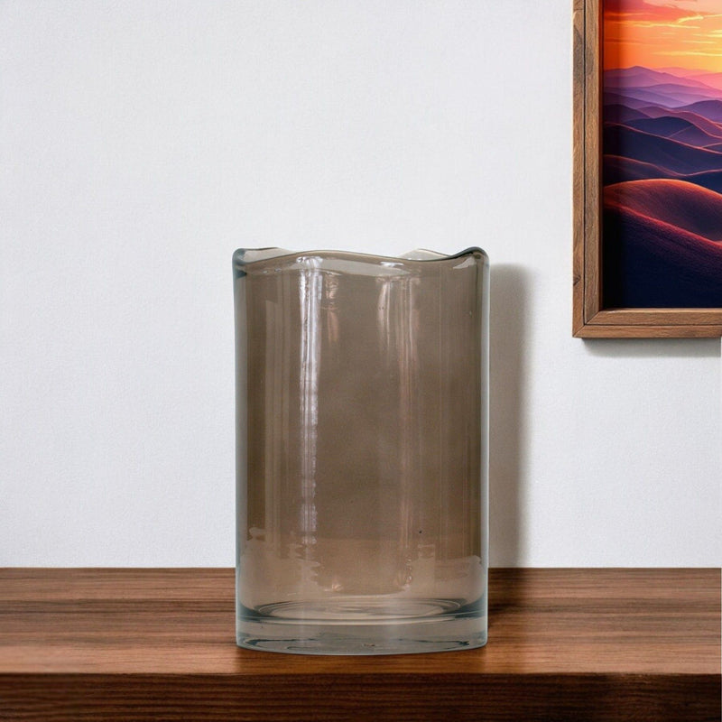 Cylinder Table Vase (516254) - Brown