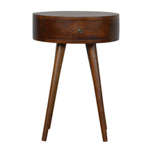Load image into Gallery viewer, 22" Wood One Drawer Nightstand - Chestnut
