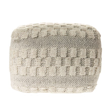 Load image into Gallery viewer, Wool Ottoman - Beige
