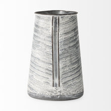 Load image into Gallery viewer, Abstract Jug Vase - Gray / White
