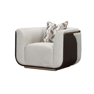 West Kensington - Matching Chair - Buff / Medium Espresso
