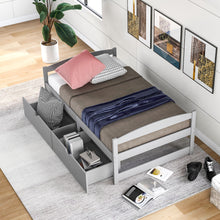Load image into Gallery viewer, Platform Bed With 2 Drawers
