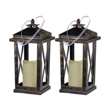 Load image into Gallery viewer, Menifee - Lantern With Led Candle (Set of 2)
