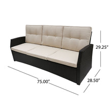 Load image into Gallery viewer, St Marta - 3 Seater - Dark Brown
