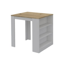 Load image into Gallery viewer, 36" Kitchen Island With Storage - White / Natural
