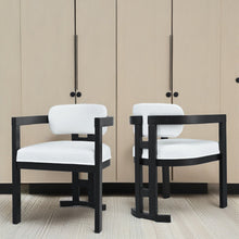 Load image into Gallery viewer, Stylish Indoor Upholstered Wood Dining Chair (Set of 2)
