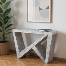 Load image into Gallery viewer, Abstract Console Table - Gray
