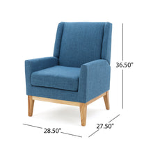 Load image into Gallery viewer, Modern Accent Chair With Padded Cushion Seat
