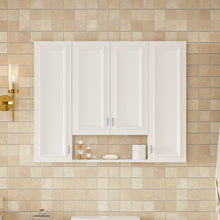 Load image into Gallery viewer, Wall Mounted Bathroom Cabinet With 5 Adjustable Shelves
