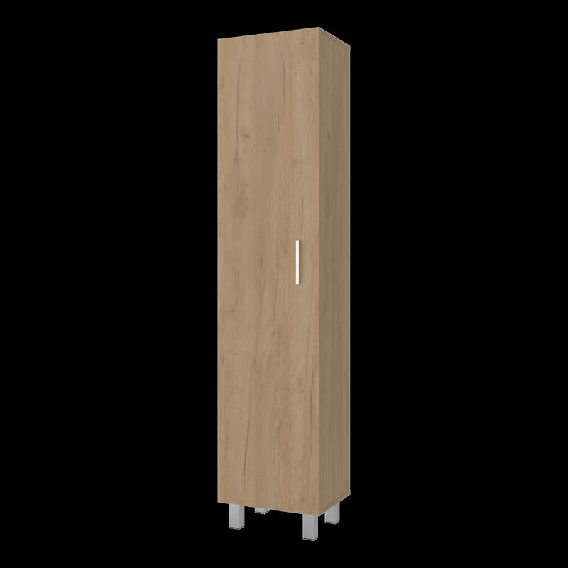 16" Wood Accent Chest - Beige