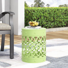 Load image into Gallery viewer, Outdoor Metal Large End Table, Modern Design
