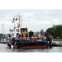 Load image into Gallery viewer, Hand Painted Model Boat (624534) - Black / White
