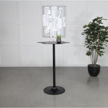Load image into Gallery viewer, Fresno - Curved Cloud Shaped Bistro Bar Table Bar Table - Black
