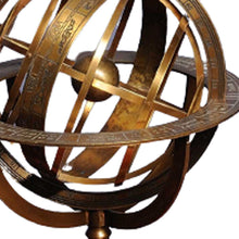 Load image into Gallery viewer, Armillary Sphere On Base - Brass
