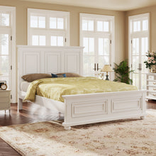 Load image into Gallery viewer, Vintage Tall Headboard Bed
