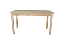 Load image into Gallery viewer, 60" Solid Wood Dining Table - Natural
