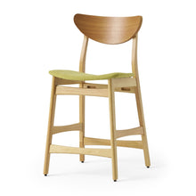 Load image into Gallery viewer, Retro Modern Counter Height Chair Set With Cushioned Seats
