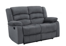 Load image into Gallery viewer, Contemporary Fabric Loveseat - Gray
