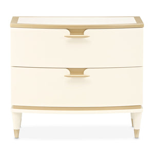 La Terrazza - Large Nightstand - Creamy Pearl