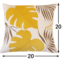Load image into Gallery viewer, Autumn Vibes Leaf Accent Pillow
