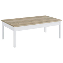 Load image into Gallery viewer, Quintara - 3 Piece Coffee Table Set - Natural / White
