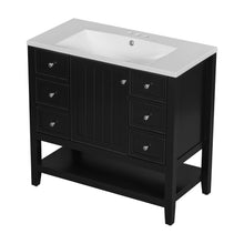 Load image into Gallery viewer, Modern Bathroom Vanity With Sink

