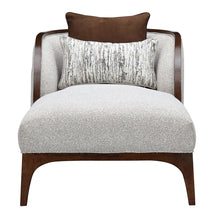 Load image into Gallery viewer, Houston - Chaise - Pebble / Walnut
