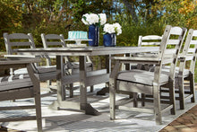 Load image into Gallery viewer, Visola - Gray - 7 Pc. - Dining Set with 6 Chairs
