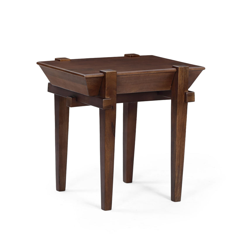 Square End Table (738093) - Brown