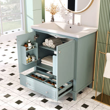 Load image into Gallery viewer, Modern Bathroom Vanity With Sink Combo, Multi Functional Cabinet With Doors And Drawer
