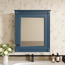 Load image into Gallery viewer, Wall Mounted Bathroom Storage Cabinet With Mirror, Medicine Cabinet With Height Adjustable Shelf

