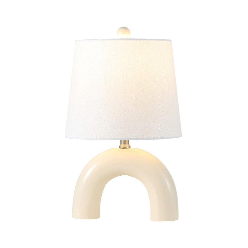 Novelty Table Lamps With Empire Shades (Set of 2) - Almond