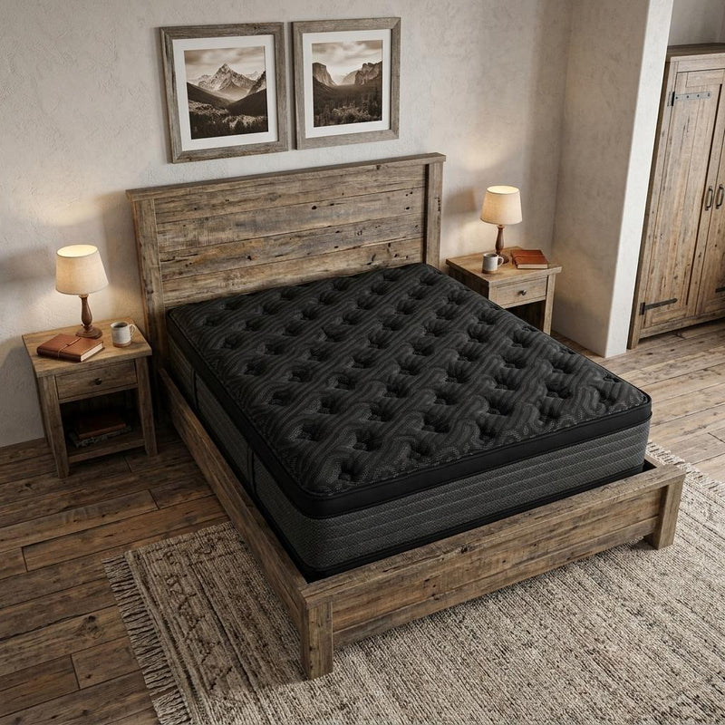 Copper Infused Gel Memory Foam Plush Euro Top Hybrid Mattress - Full Double