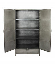 Load image into Gallery viewer, Iron Drawer Combo Dresser - Silver
