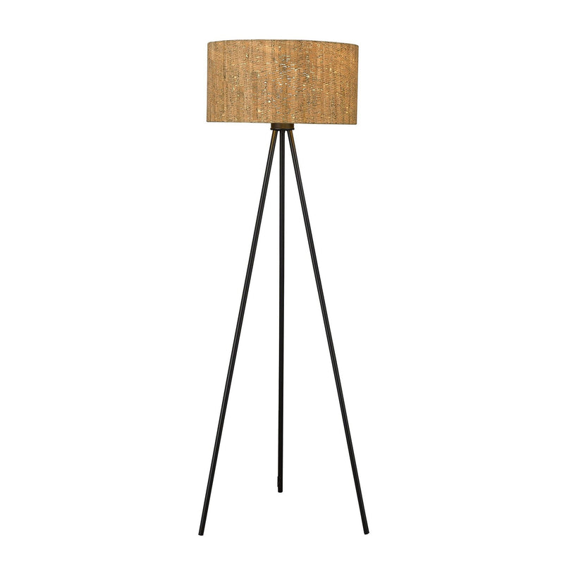 Tripod Floor Lamp With Shade - Matte Black