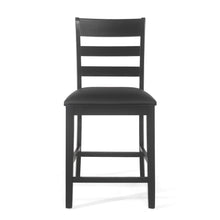 Load image into Gallery viewer, Farmhouse Upholstered Wood Counter Stools
