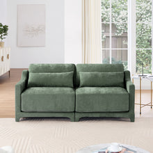 Load image into Gallery viewer, Elegant Sofa With Ergonomic Design And Lumbar Pillows
