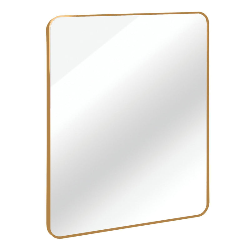 Aluminum Framed Bathroom Vanity Mirror (756083) - Gold