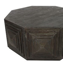 Load image into Gallery viewer, Octagonal Coffee Table - Deep Brown
