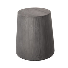 Load image into Gallery viewer, Solid Wood Round End Table - Ebony
