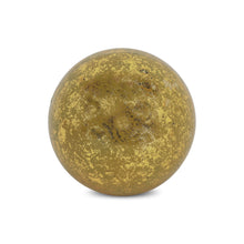 Load image into Gallery viewer, Mache Hand Painted Orb Decorative Orb - Gold
