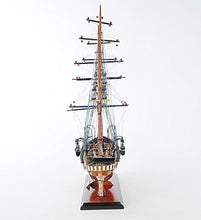 Load image into Gallery viewer, Hand Painted 1862 CSS Alabama Model Boat - Brown

