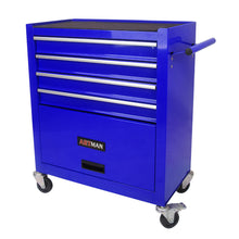 Load image into Gallery viewer, 4 Drawers Multifunctional Tool Cart With Wheels

