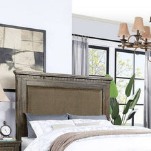 Load image into Gallery viewer, Queen Size Bed With Upholstered Headboard And Footboard Drawers - Brown
