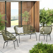 Load image into Gallery viewer, Nusa - Outdoor Patio 3 Piece Chat Set
